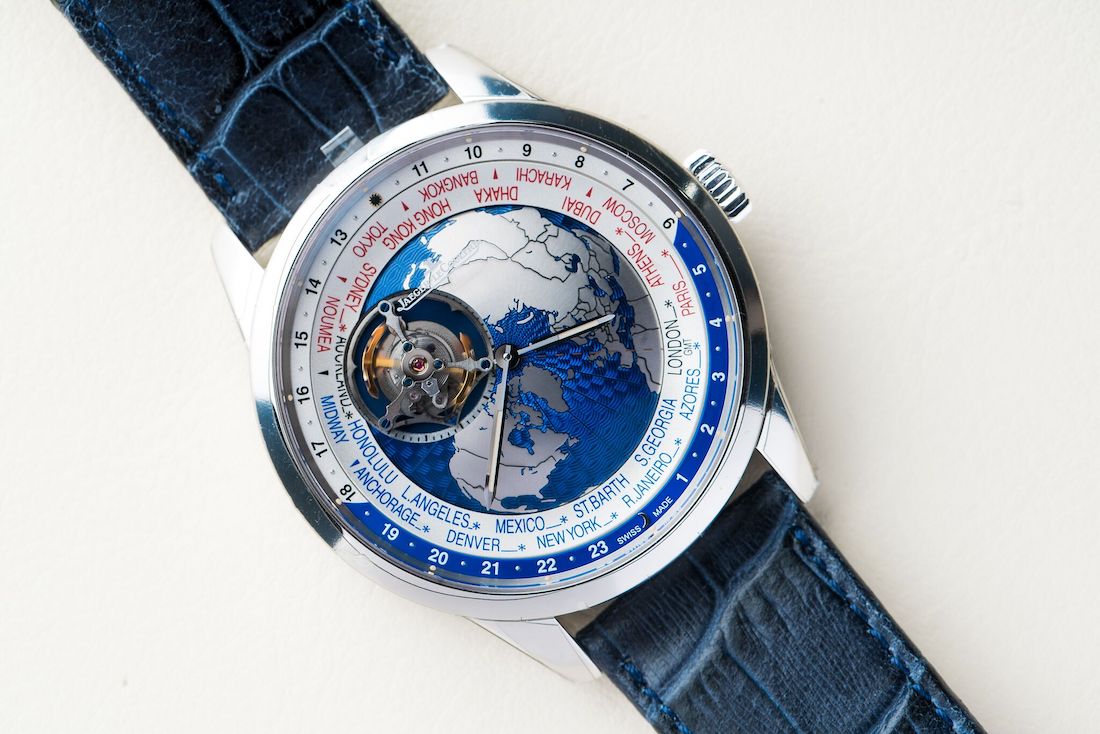Pre-SIHH 2017: Jaeger-LeCoultre Geophysic Tourbillon, Universal Time And A Worlds First!