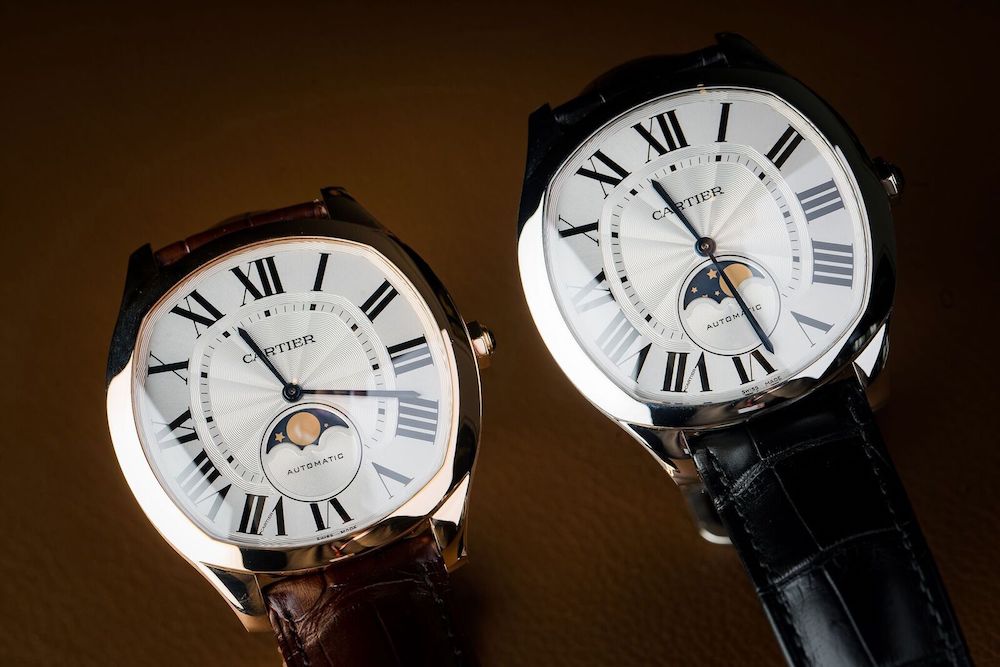 The Classic Elegance of the New Drive de Cartier Moon Phases