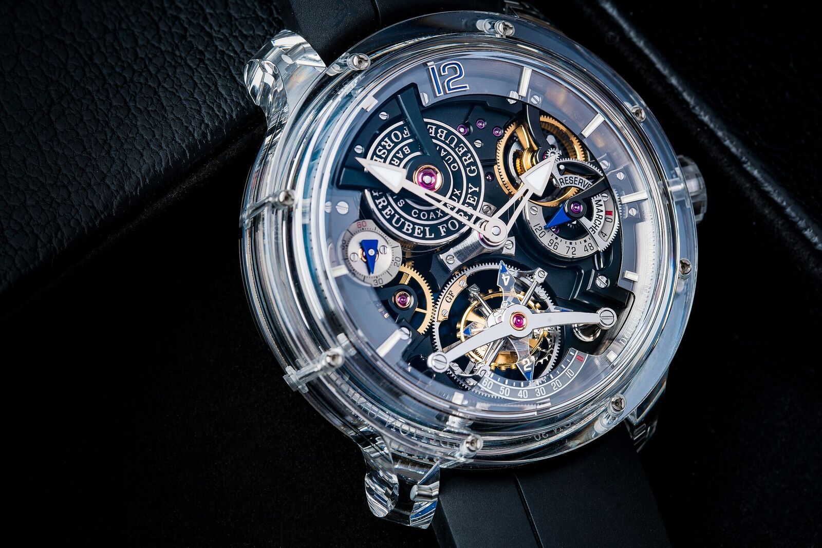 Up Close and Personal with the Greubel Forsey Double Tourbillon 30° Technique Sapphire
