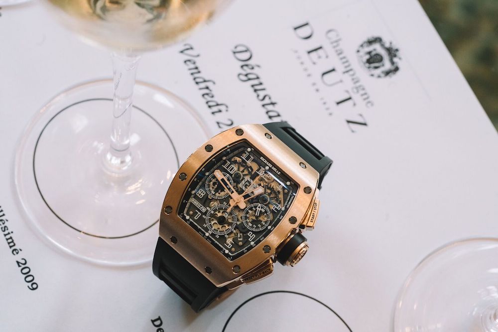 Visiting the Vineyards of Deutz Champagne with Richard Mille