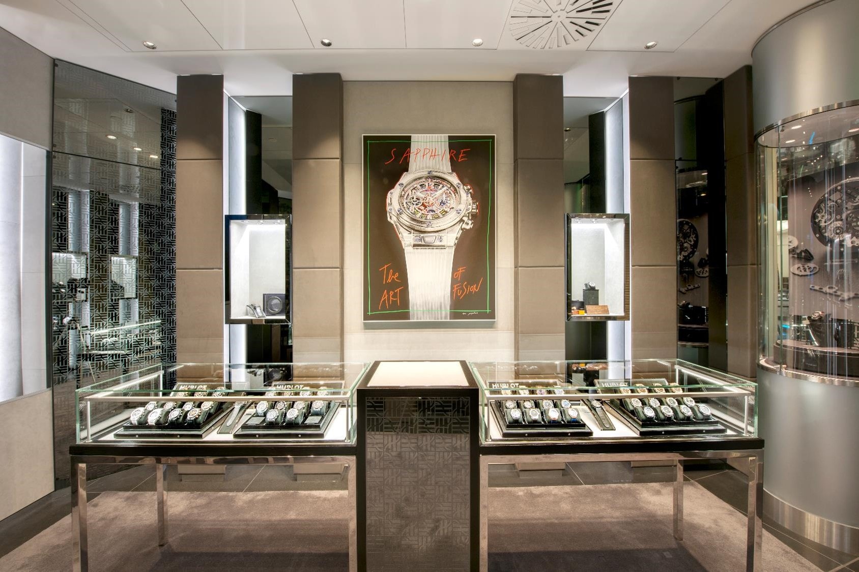 Hublot Relaunches Harrods Boutique, Boasts Innovative Design