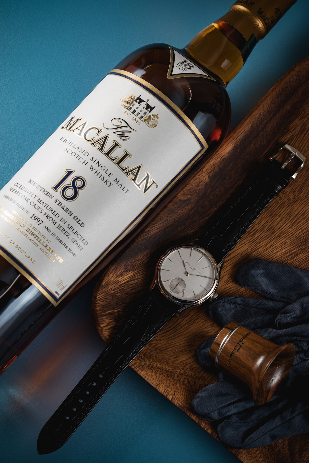Watches & Whisky: Macallan 18 + Laurent Ferrier