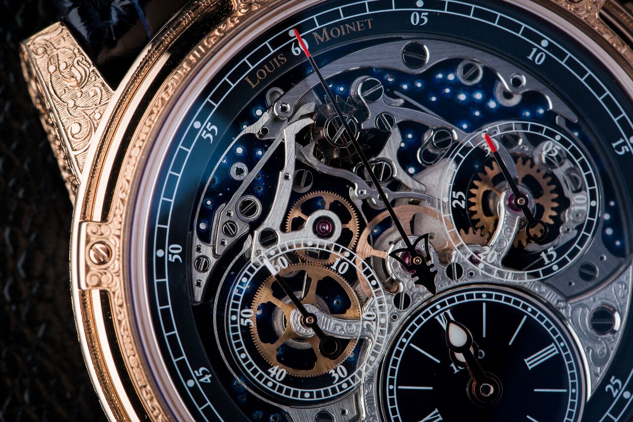 LOUIS MOINET : from the Earth's crust to the moon – HOROLOGIUM