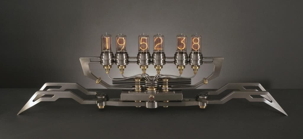 MB&F Marks Five Years of M.A.D. Gallery with Nixie Machine II