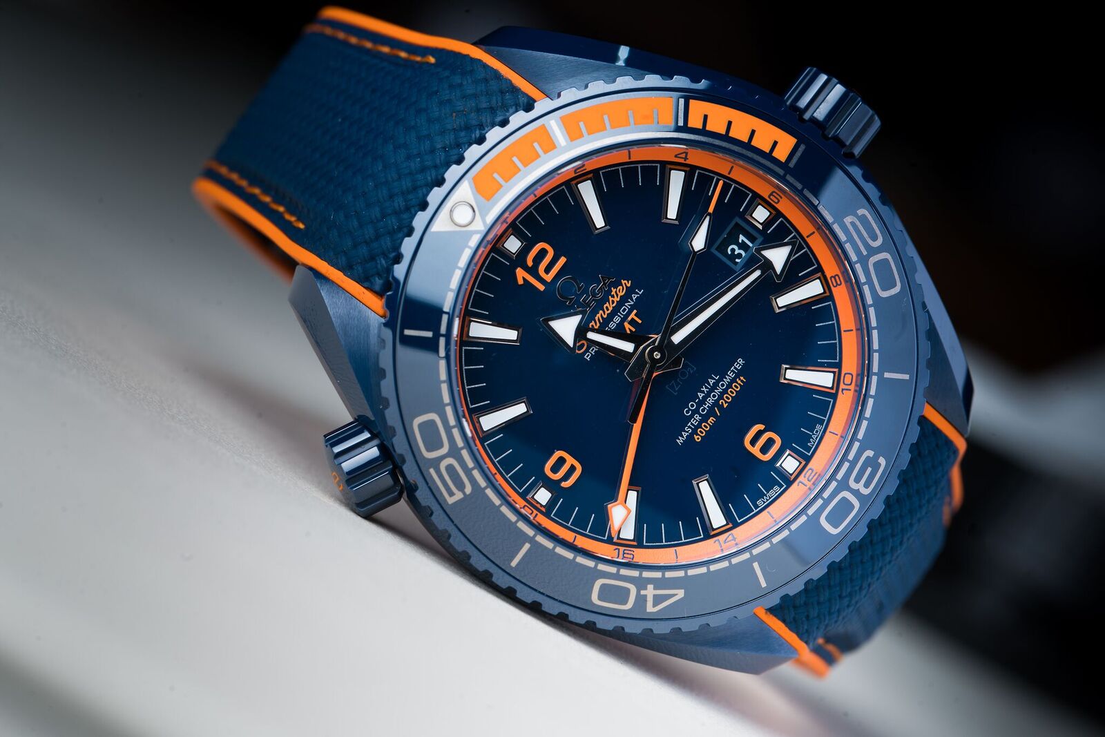 Watch of the Week: Omega Seamaster Planet Ocean “Big Blue.”