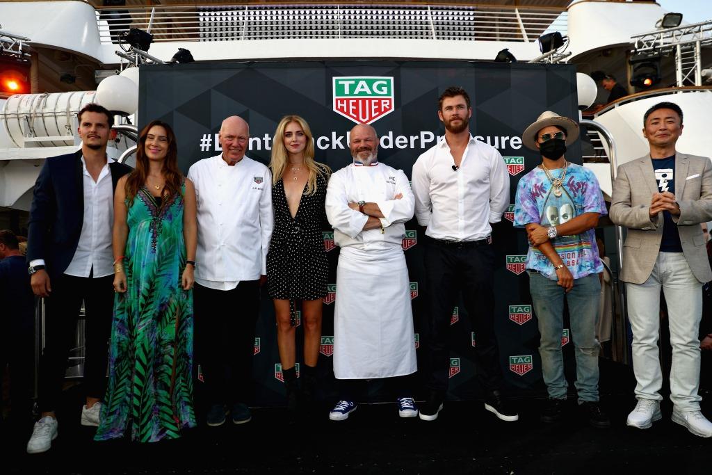 TAG Heuer Celebrates Monaco Grand Prix at Celebrity Yacht Party