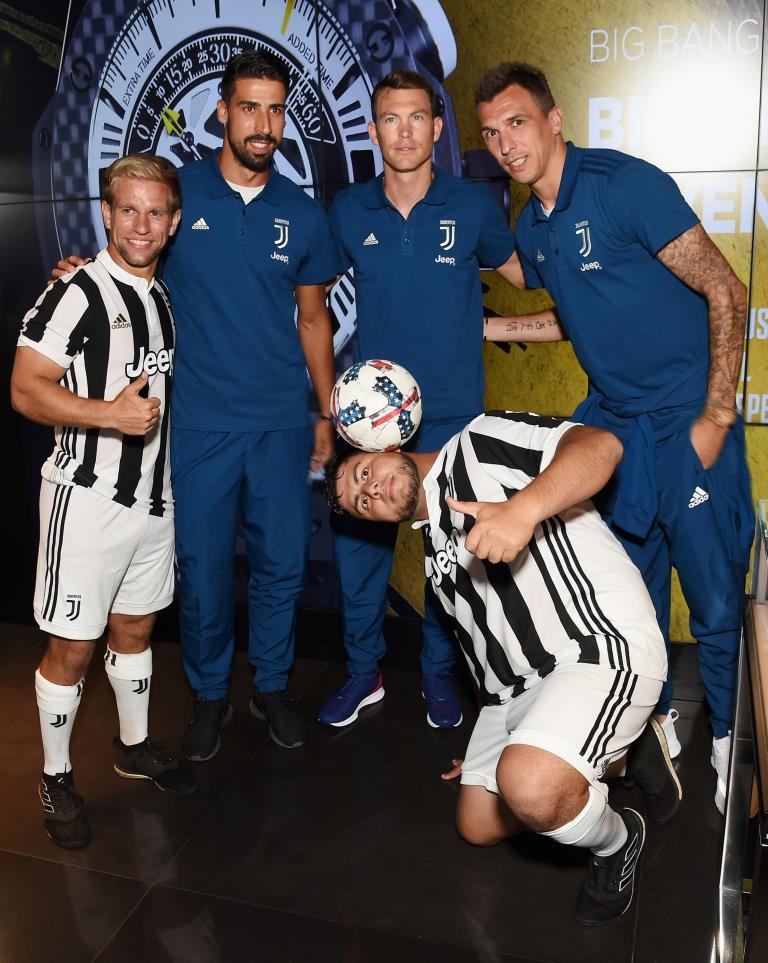 Hublot Welcomes Brand Partner Juventus Soccer Team in New York
