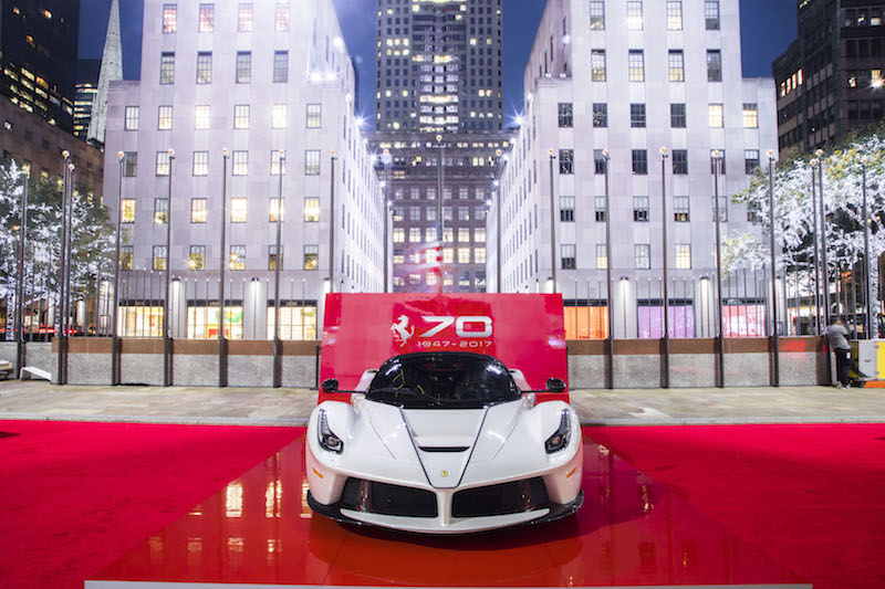 Ferrari Celebrates 70th Anniversary In New York City