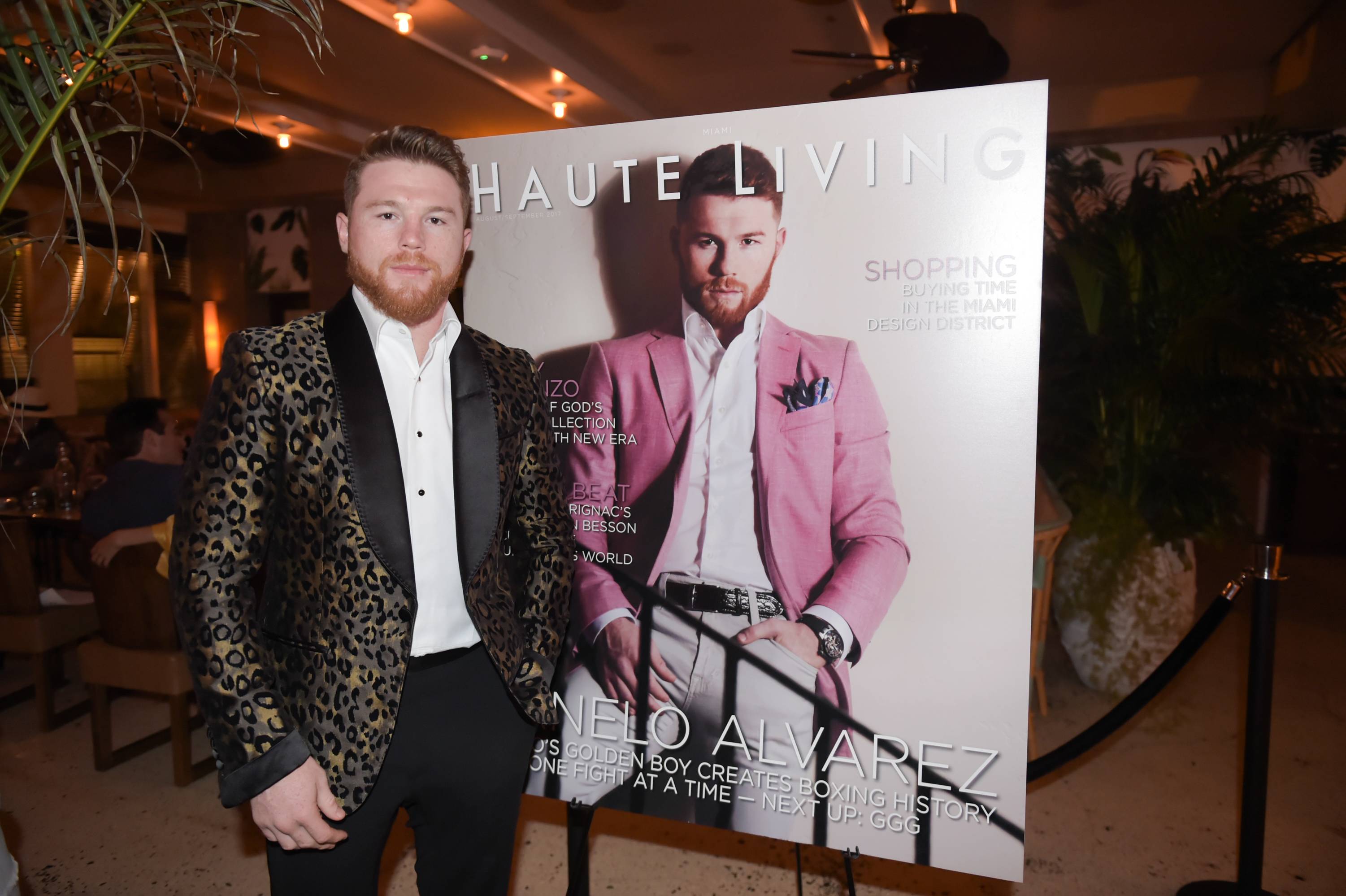 Inside Haute Living’s Cover Party With Canelo Alvarez At Marion With Franck Muller