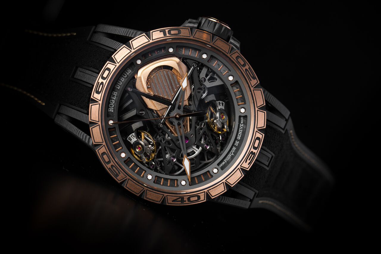 SIHH 2018: Roger Dubuis Introduces Fast New Versions In Partnership with Lamborghini & Pirelli