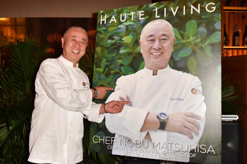 Inside Haute Living And Hublot’s Exclusive Dinner Honoring Nobu Matsuhisa During SOBEWFF