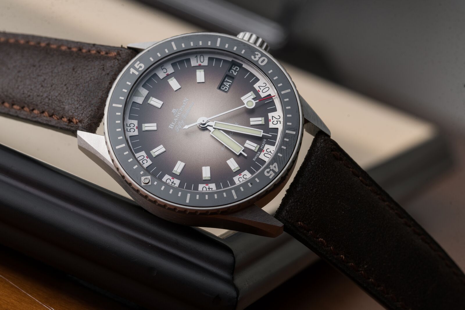 Watch Of The Week: Blancpain Fifty Fathoms Bathyscaphe Day Date 70s