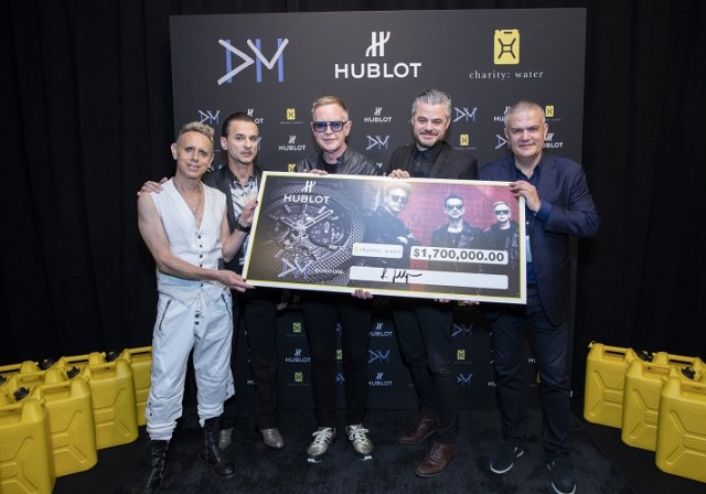 Hublot And Depeche Mode Raise Over $1.7 Million For Charity: Water