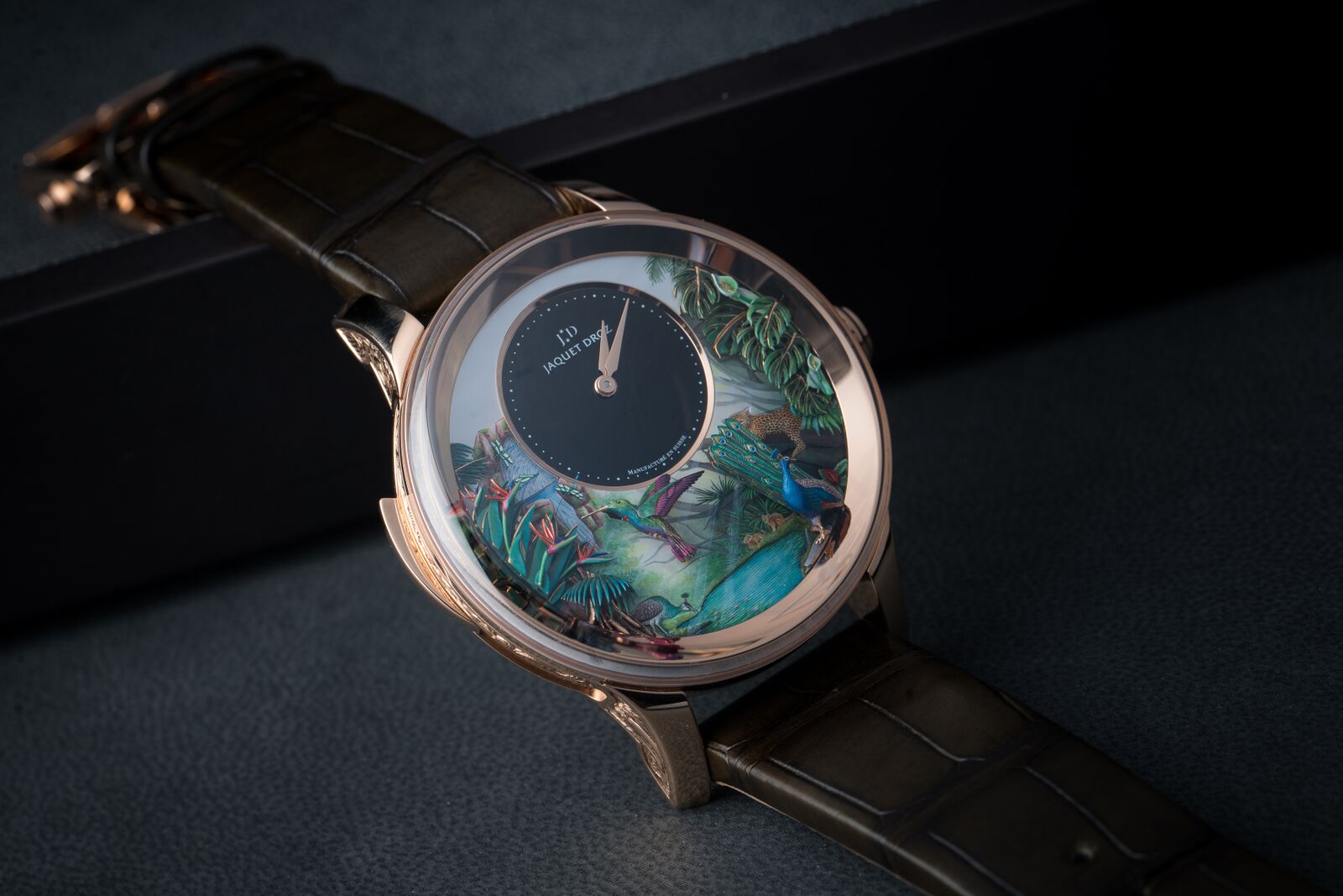 Enter A Mechanical Paradise With The Jaquet Droz Tropical Bird Repeater