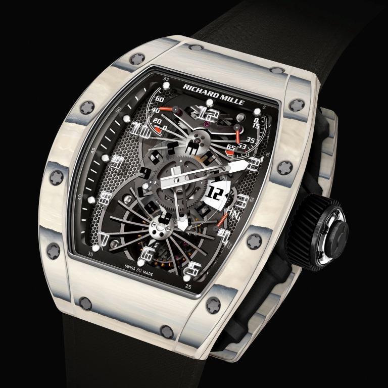 Richard Mille Unveils Aerospace-Inspired RM 022 Dual Time Zone Series In Red, White And Blue