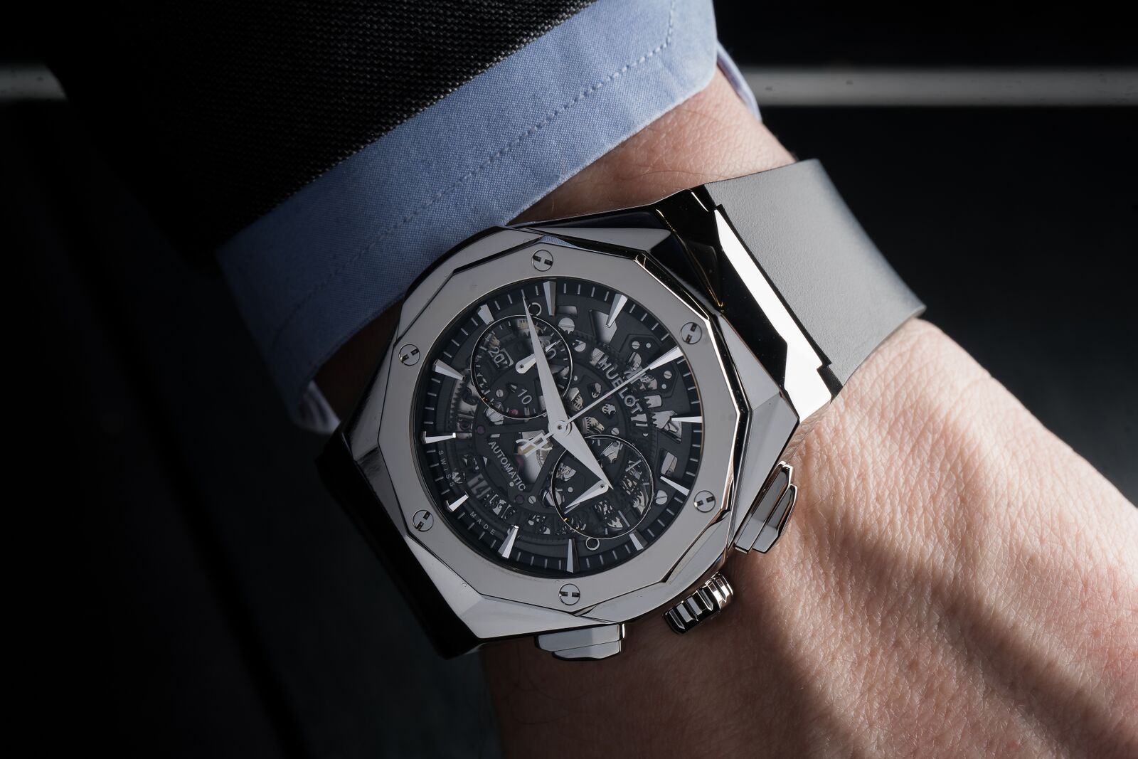 Watch of the Week: Hublot Classic Fusion Aerofusion Chronograph Orlinski Titanium