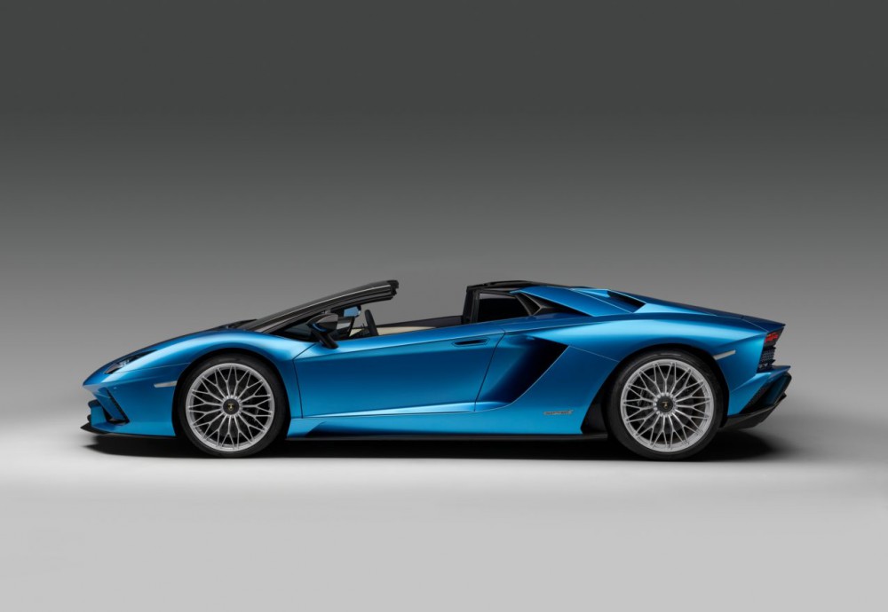 The New Lamborghini Aventador S Roadster