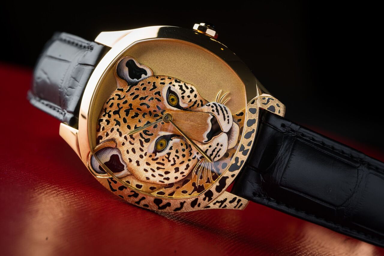 cartier panda watch