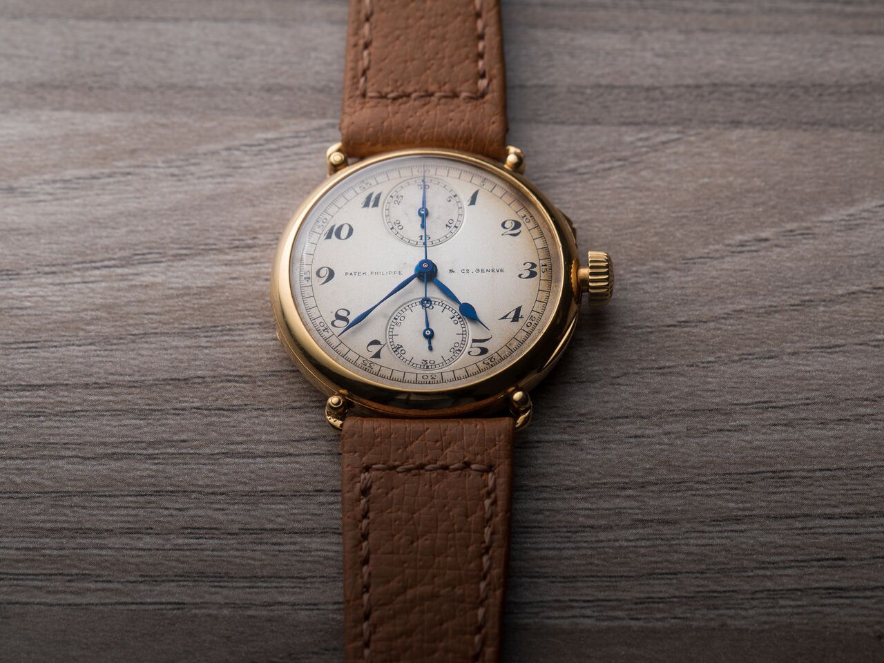 Throwback Thursday: Patek Philippe Officer Single-Button Chronograph