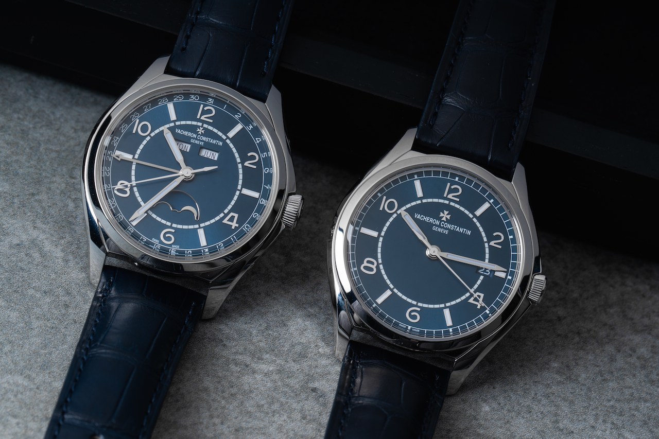 New Vacheron Constantin Fiftysix Watches, Now in Blue