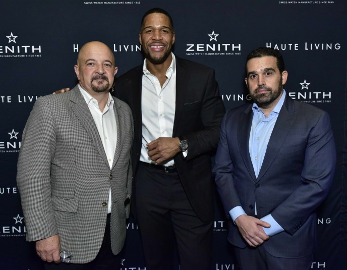Haute Living Celebrates Michael Strahan With Zenith Watches At Philippe Chow Downtown