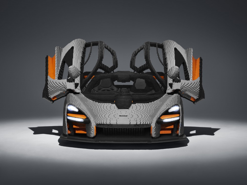 Brick and Motor: McLaren And LEGO Reveal Full-Scale Model