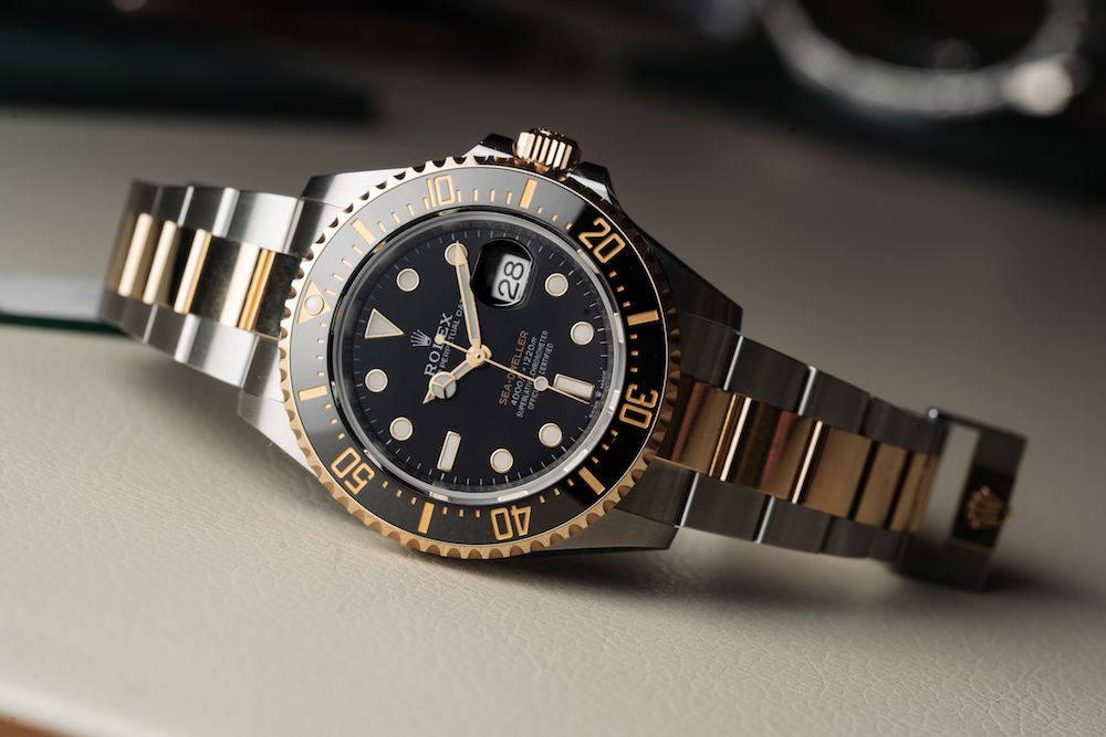 A Two-Tone Rolex Sea-Dweller, Because, Why Not?