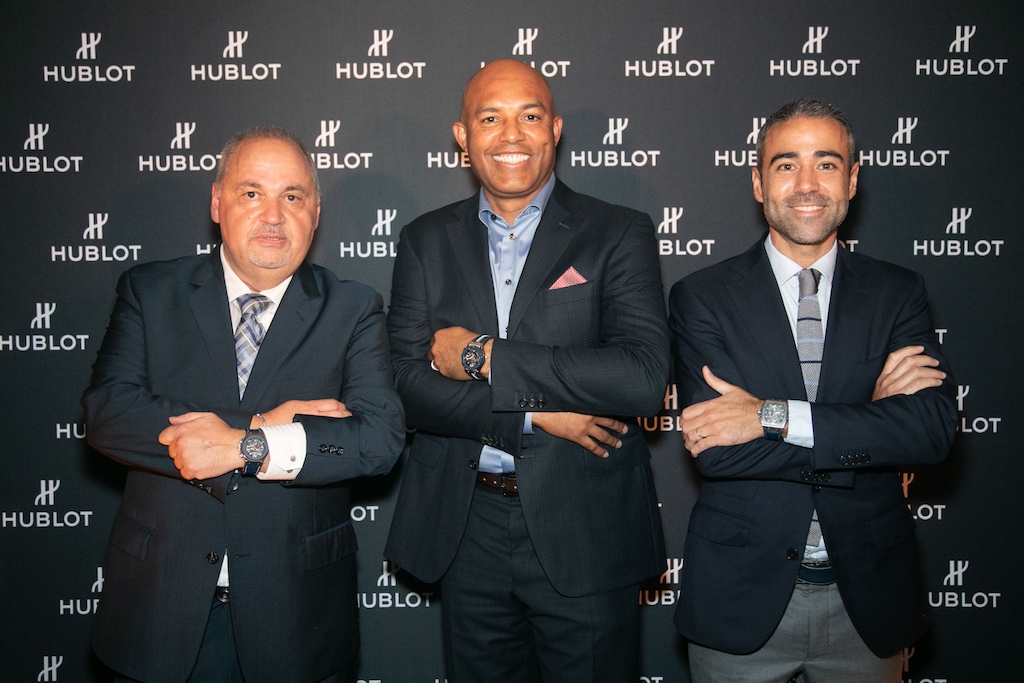 Hublot Celebrates Launch Of New Limited-Edition Classic Fusion Watch Honoring Legendary Yankee Mariano Rivera At American Cut NY