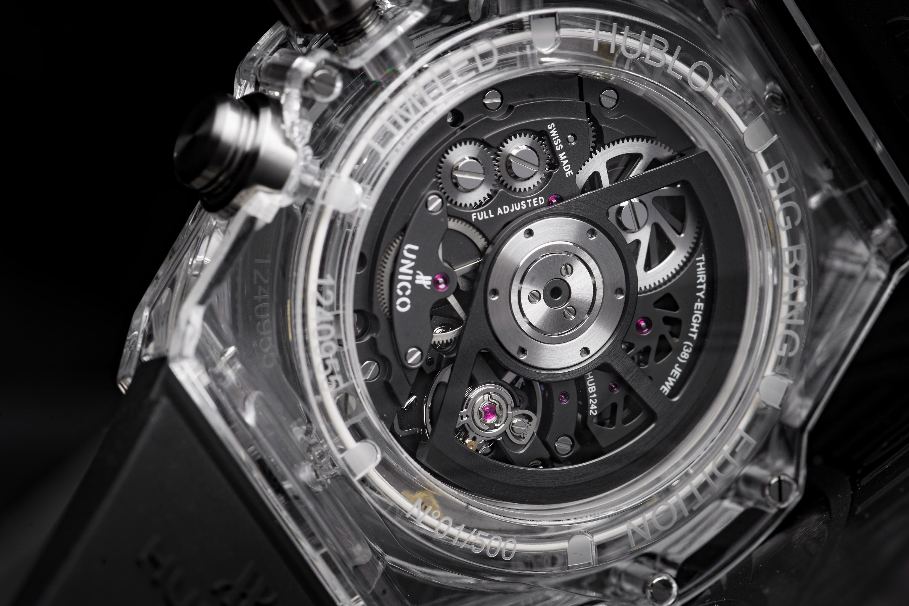 hublot big bang clear