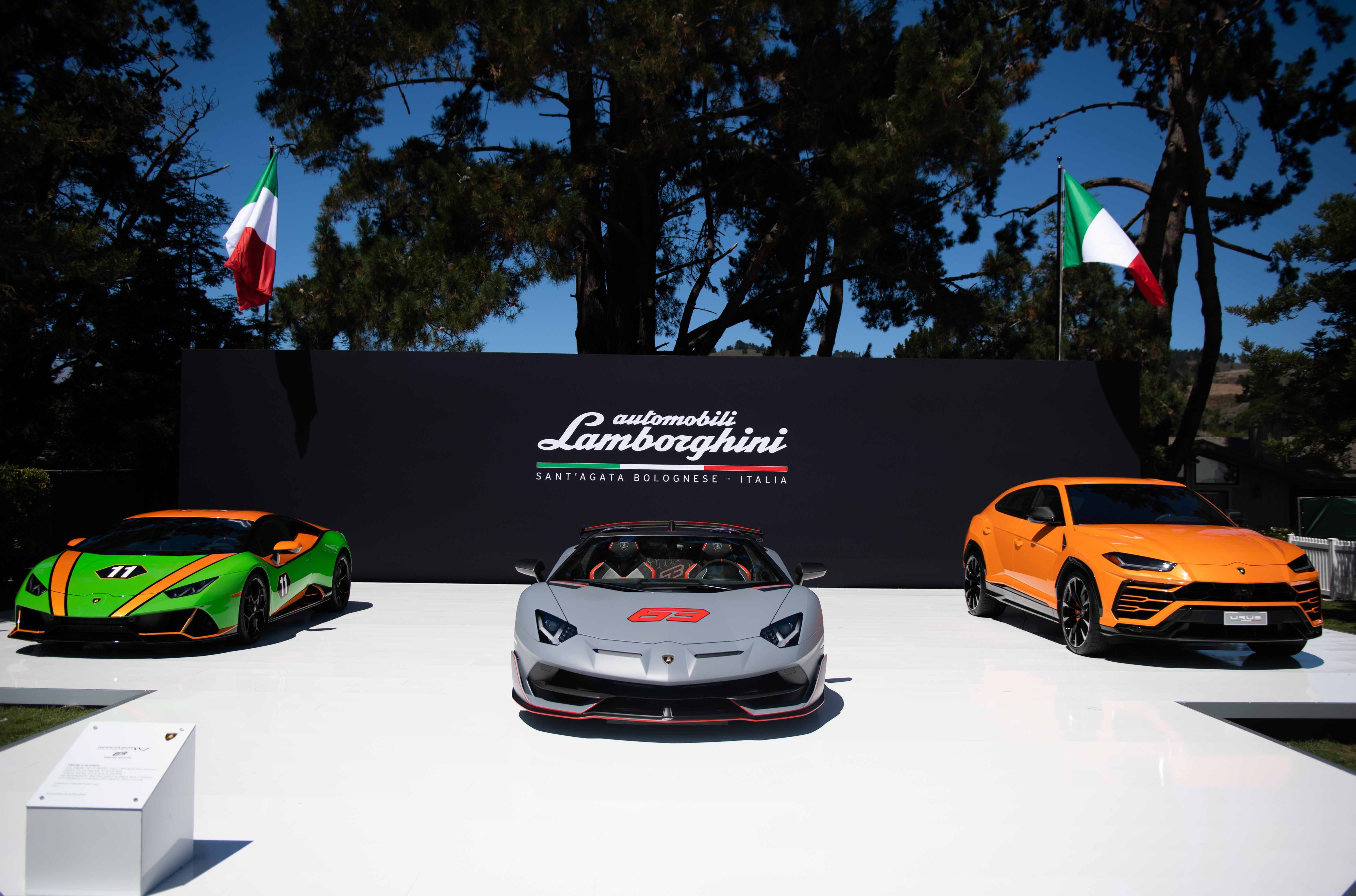 Lamborghini Revels During 2019 Monterey Car Week With Supercar Unveils