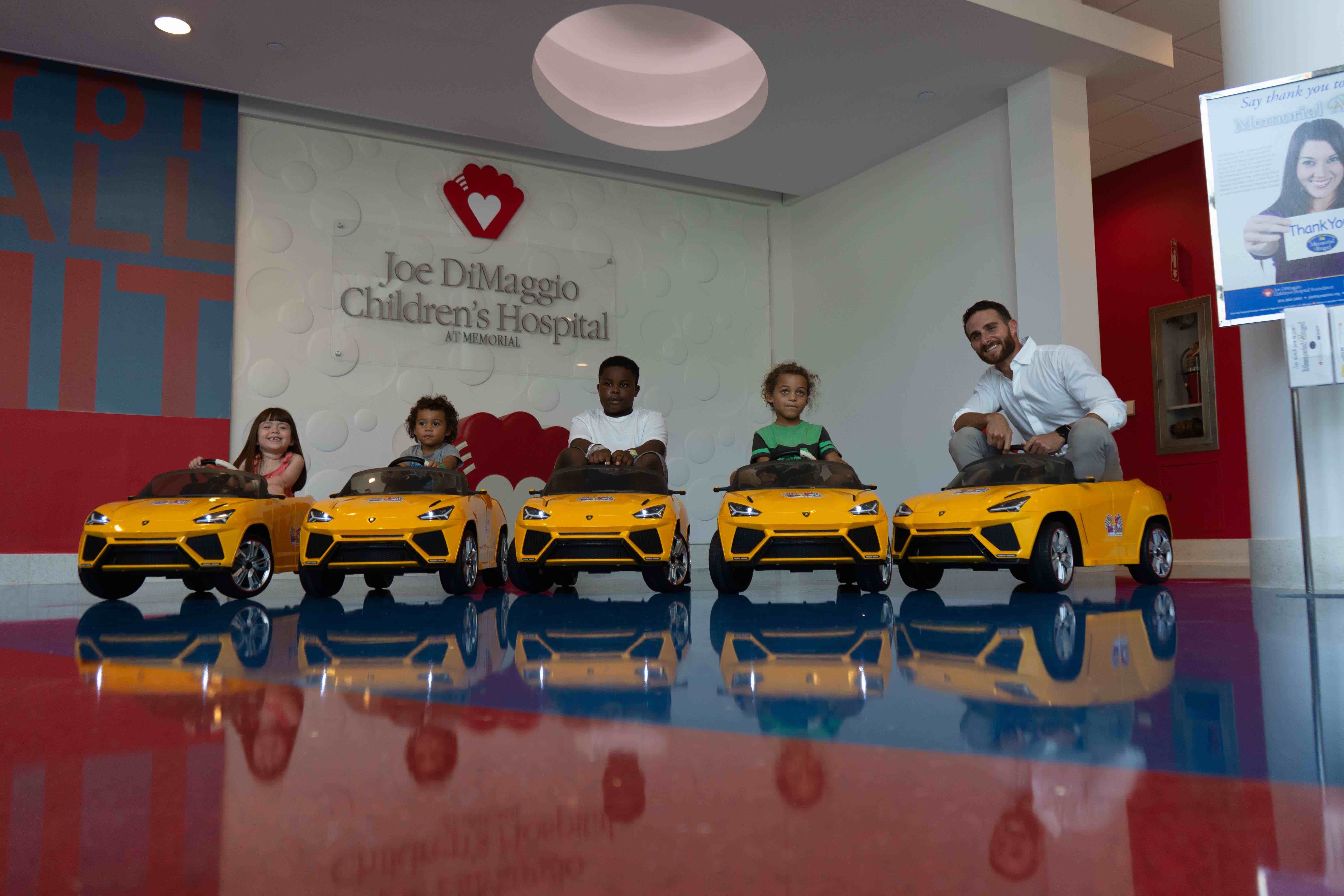 Ride2Revive and Prestige Imports Donate Lamborghini Replicas To Children’s Hospital