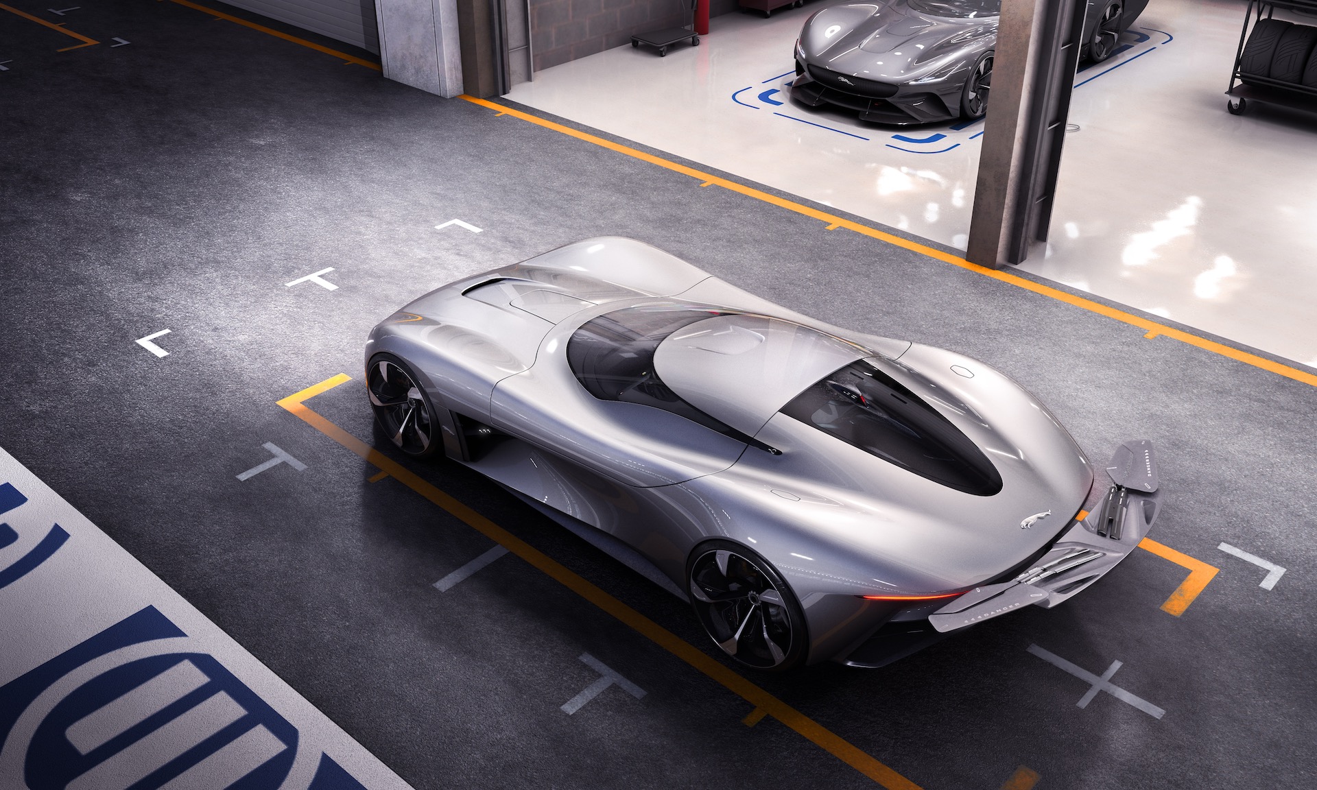 Jaguar Unveils First All-Electric Virtual Sports Car – Jaguar Vision Gran Turismo Coupé