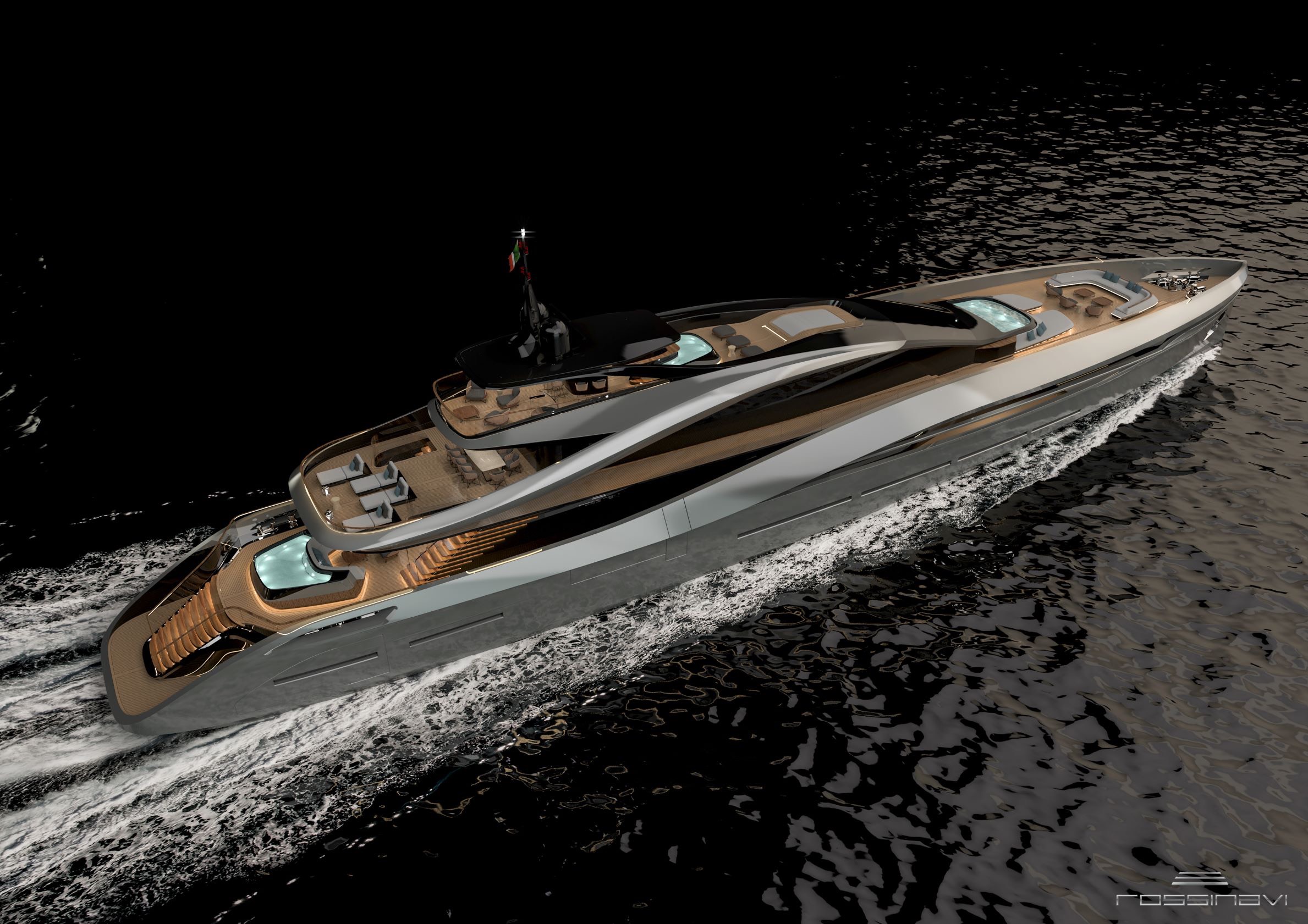 Rossinavi and Pininfarina Present Sleek New Yacht Concept At FLIBS 2019