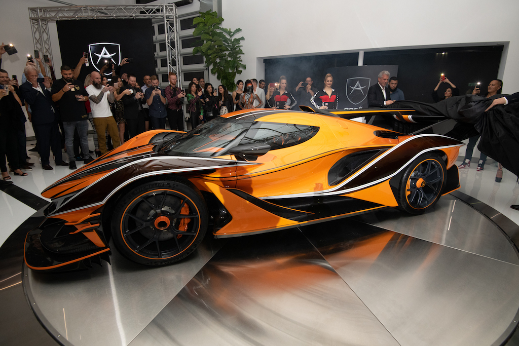 Barry Skolnick Opens Ikonick Motors With Unveiling Of Apollo “IE” Intensa Emozione