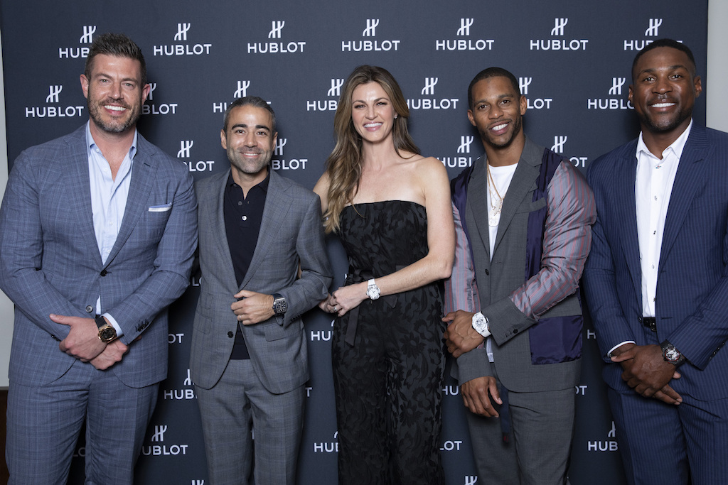 Hublot Celebrates Super Bowl Week With Erin Andrews, Victor Cruz, Jesse Palmer And Patrick Peterson