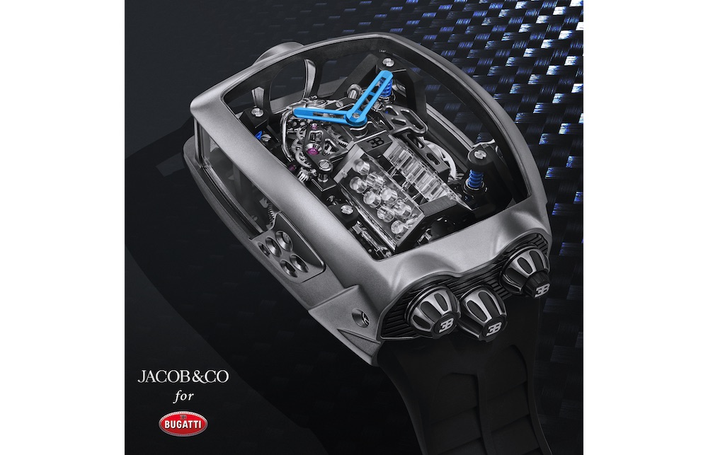 Going Full Throttle With The New Jacob & Co. X Bugatti Chiron Tourbillon