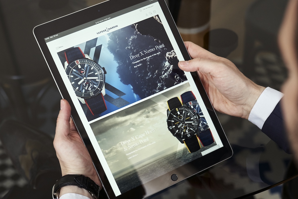 Ulysse Nardin Opens E-Commerce For UK & US With Exclusive Diver X Nemo Point Watch