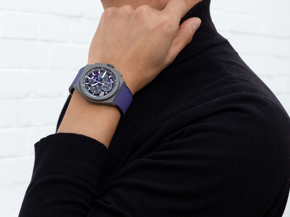 Zenith Travels To The End Of The Color Spectrum With The Defy 21 Ultraviolet