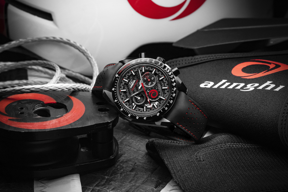 A New Speedmaster Celebrates Partnership Between Omega And Alinghi