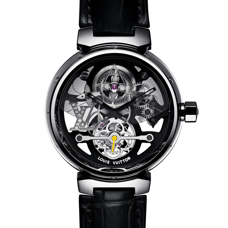 Louis Vuitton - Tambour with Exquisite Rose Gold and White Flower Desi –  Every Watch Has a Story