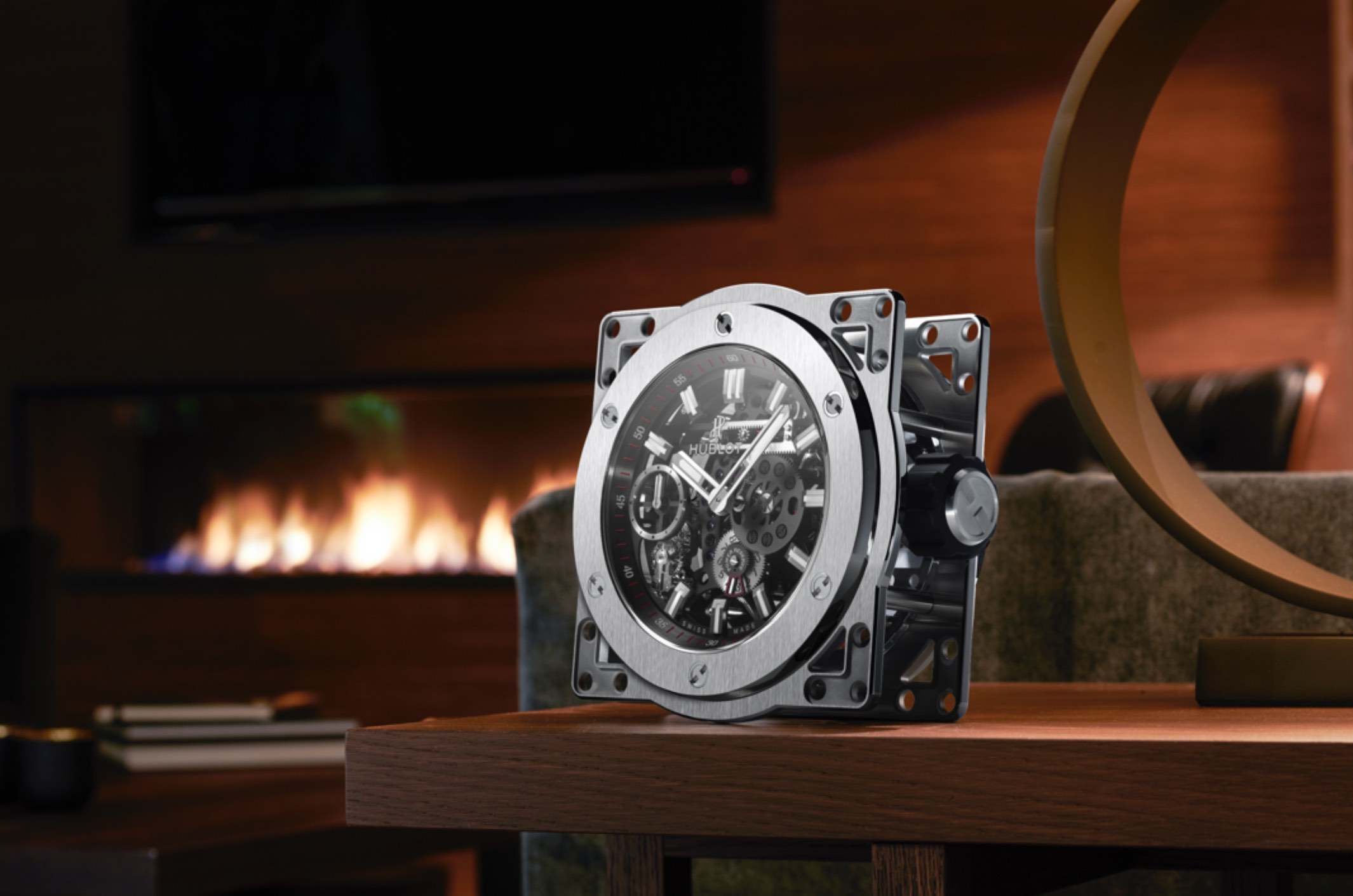 Hublot Introduces Hublot MECA-10 Table Clock