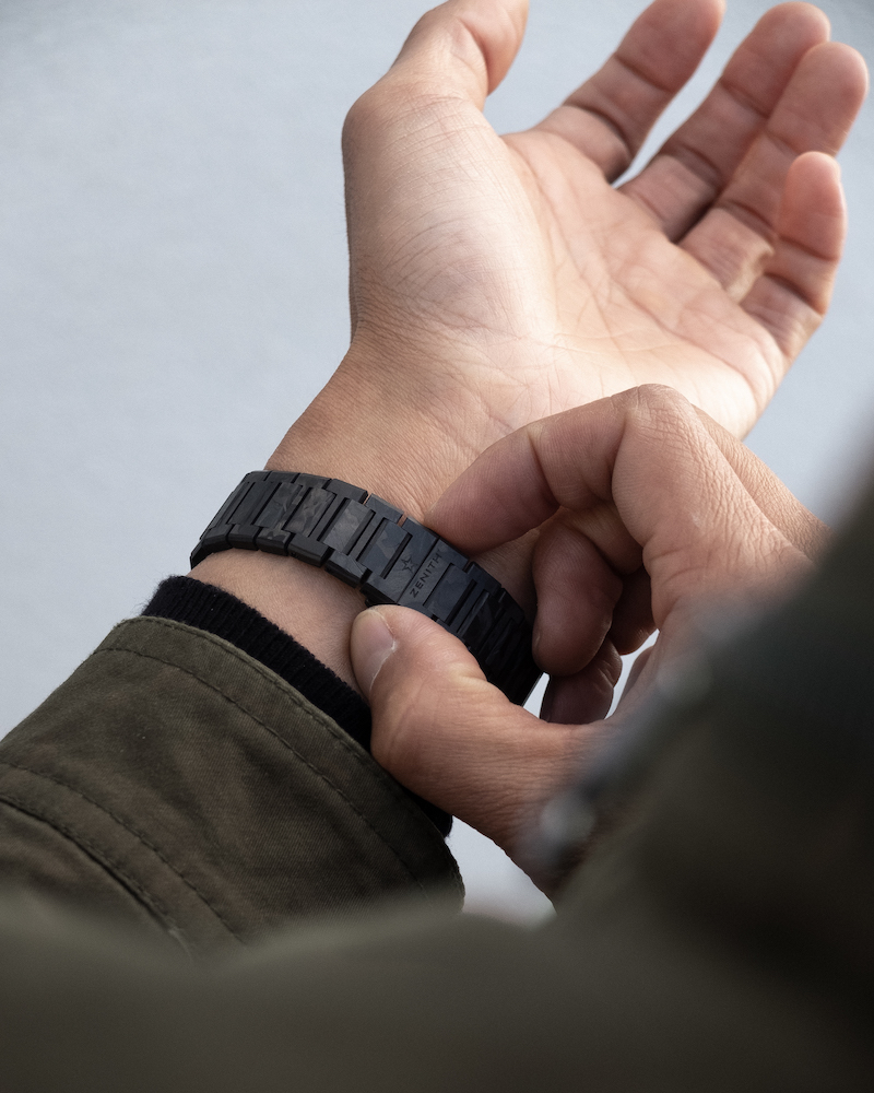 Zenith Defy Classic Carbon bracelet