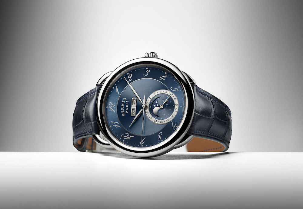 Hermès Goes For Blue With New Arceau Grande Lune