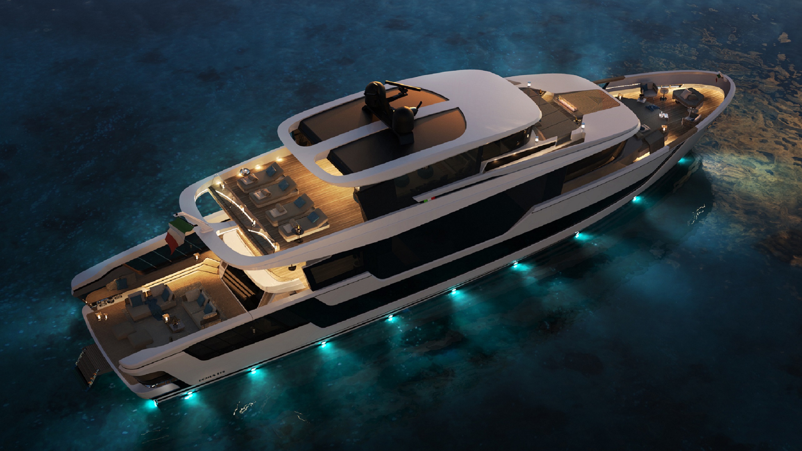 Tecnomar Launches New Charter-Yacht Domus, A 118-feet “Villa By The Sea”