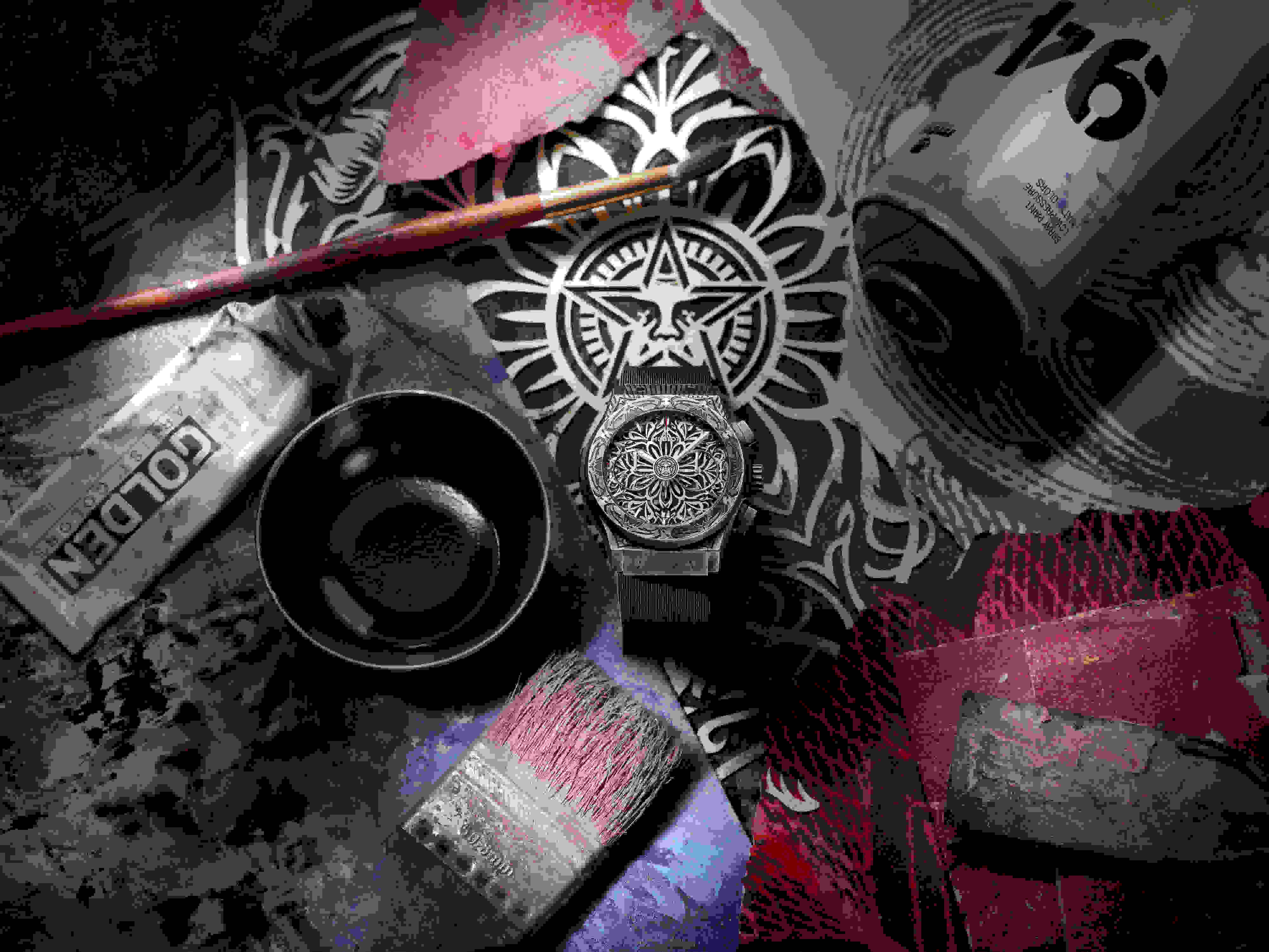 Hublot Partners With Shepard Fairey For Newest Timepiece