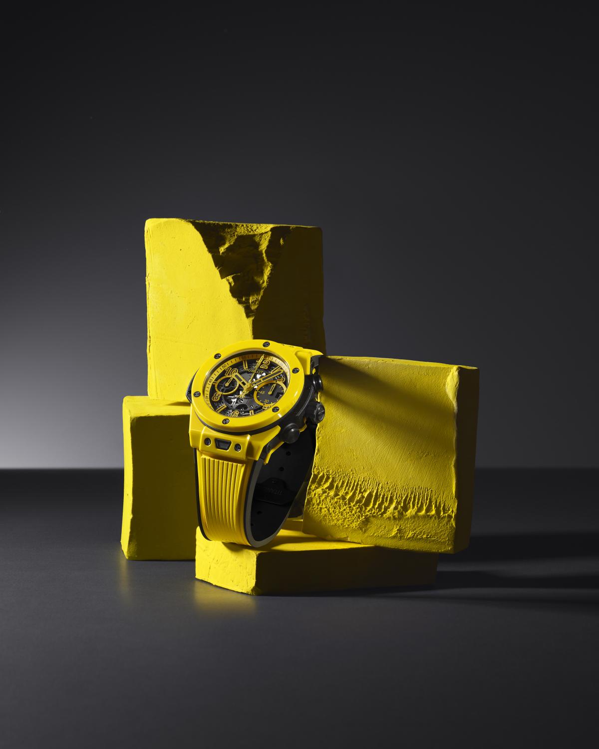 hublot yellow watch