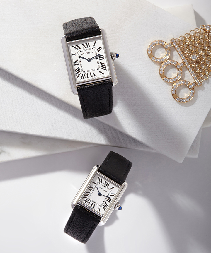 The Test of Time: Haute Living’s Exclusive Editorial Featuring The Iconic Cartier Tank