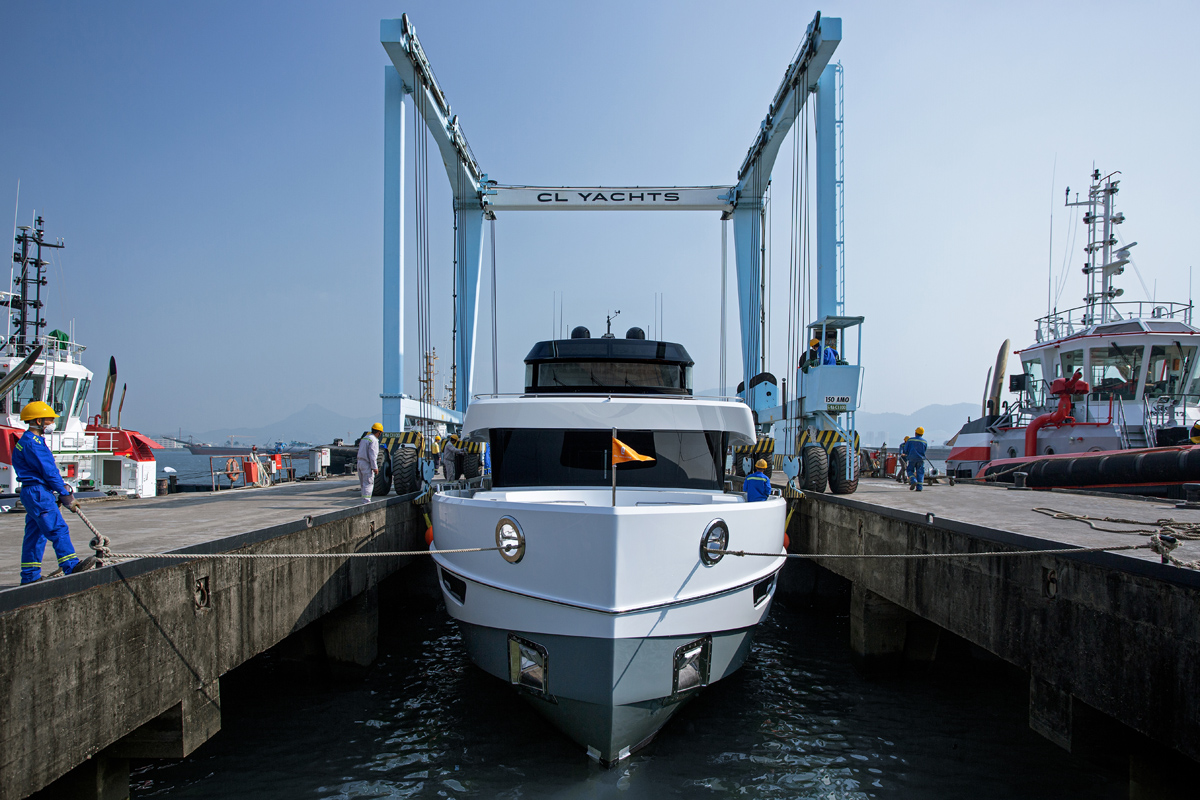 CL Yachts’ CLX96 SAV Makes Her Much Anticipated Technical Launch