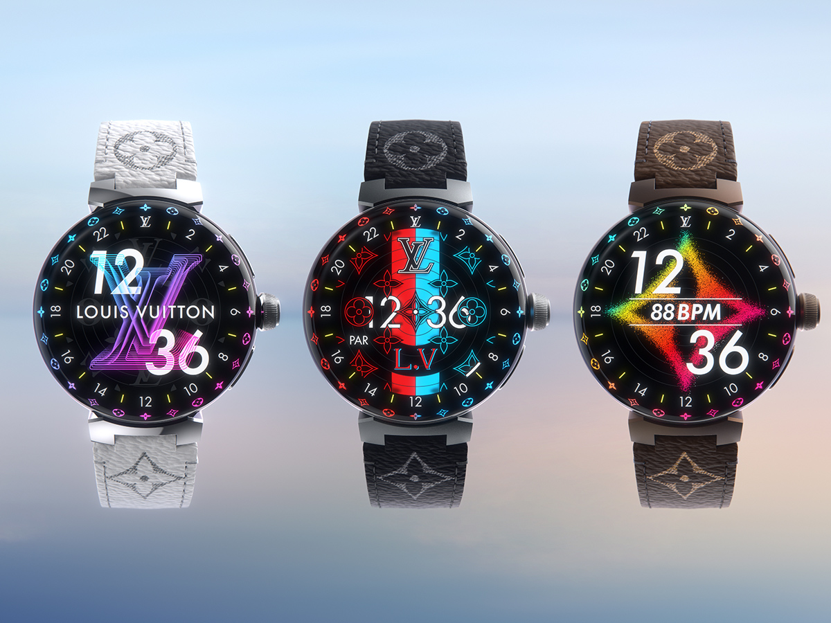 Louis Vuitton's New Smart Watch: The Tambour Horizon Light Up