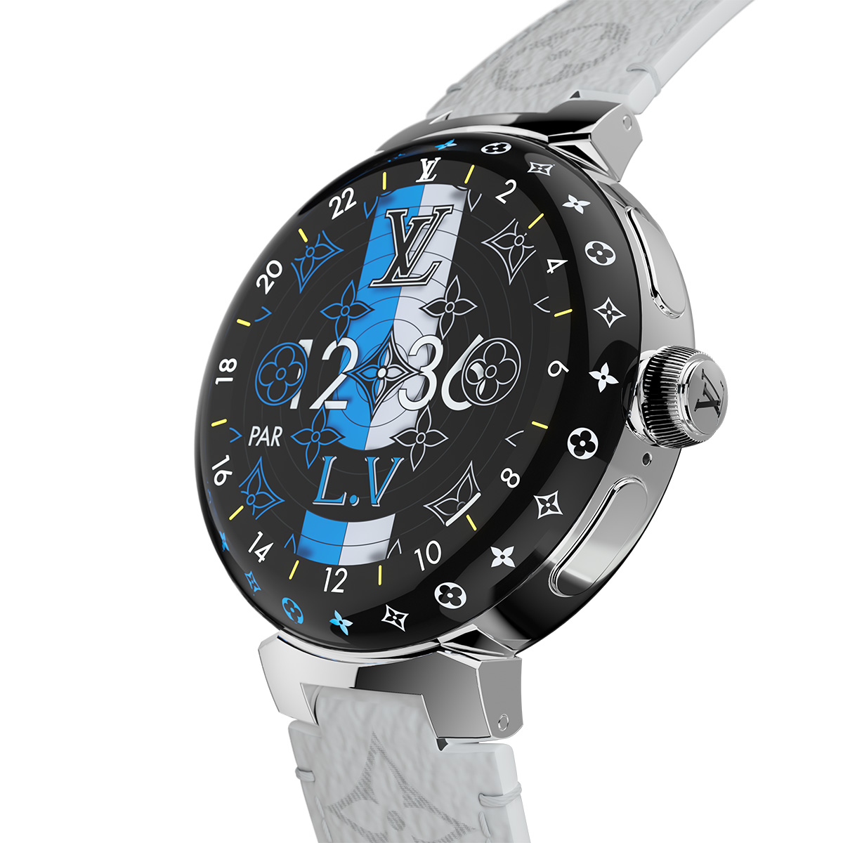 Louis Vuitton’s New Smart Watch: The Tambour Horizon Light Up